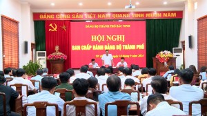 Hội nghị Ban Chấp hành Đảng bộ thành phố Bắc Ninh