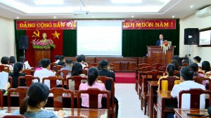 Khai giảng lớp Bồi dưỡng nhận thức về Đảng chào mừng kỷ niệm  70 năm Ngày giải phóng thành phố Bắc Ninh