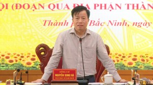UBND thành phố Bắc Ninh đôn đốc tiến độ thực hiện dự án vành đai 4
