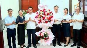 Bí thư Thành ủy Bắc Ninh thăm, chúc mừng các cơ quan báo chí