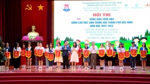 Hội thi Hùng biện Tiếng anh thành phố Bắc Ninh năm học 2022 - 2023