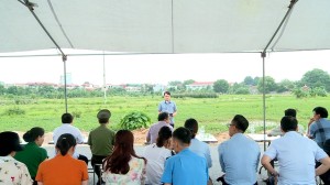 Thành phố Bắc Ninh cưỡng chế thực hiện Quyết định thu hồi đất Dự án Khu nhà ở đất đối ứng cho dự án ĐTXD trường THCS Nguyễn Đăng Đạo 
