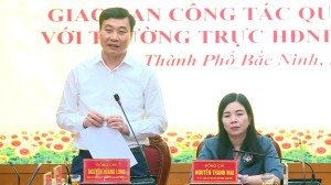 Thường trực HĐND thành phố giao ban công tác Quý III năm 2024 với Thường trực HĐND các phường