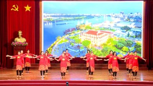 Giao lưu khiêu vũ thể thao với chủ đề: “Phụ nữ thành phố Bắc Ninh: Đoàn kết – Tự tin – Khỏe đẹp”