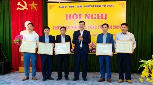 Đảng uỷ phường Vân Dương triển khai nhiệm vụ công tác năm 2024