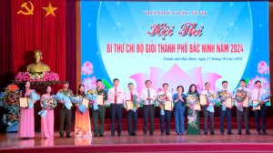 Đảng bộ thành phố Bắc Ninh: sôi nổi Hội thi Bí thư Chi bộ giỏi năm 2024