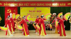 Ngày hội Đại đoàn kết toàn dân tộc Khu dân cư Lãm Làng, phường Vân Dương, thành phố Bắc Ninh