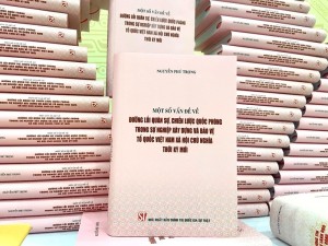 Ra mắt cuốn sách của Tổng Bí thư Nguyễn Phú Trọng về đường lối quân sự, chiến lược quốc phòng