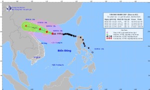 Thông báo Kết luận của Thường trực Thành ủy về việc tập trung ứng phó với Bão số 3 năm 2024