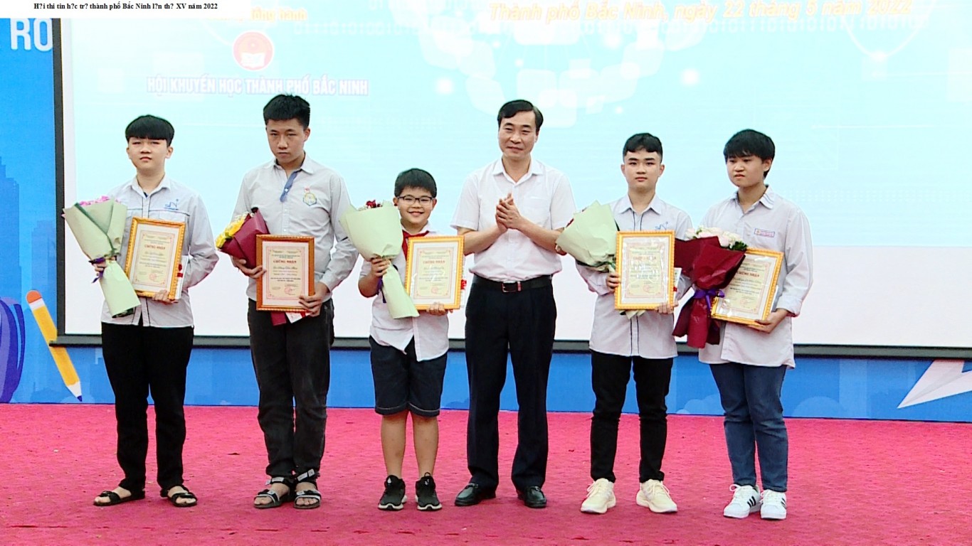 Hội thi tin học trẻ thành phố Bắc Ninh lần thứ XV năm 2022