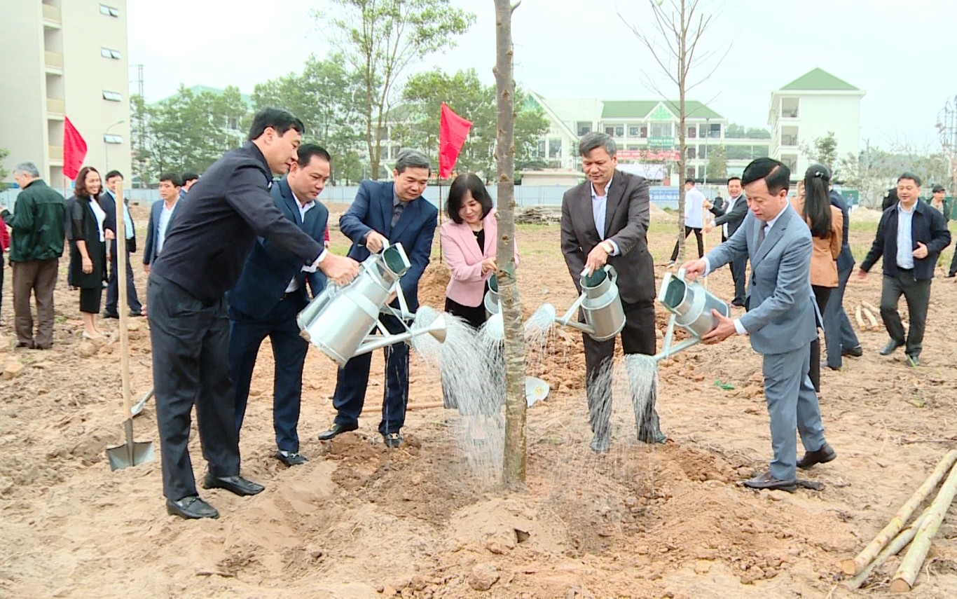 TP Bắc Ninh tổ chức Lễ phát động Tết trồng cây xuân Giáp Thìn 2024